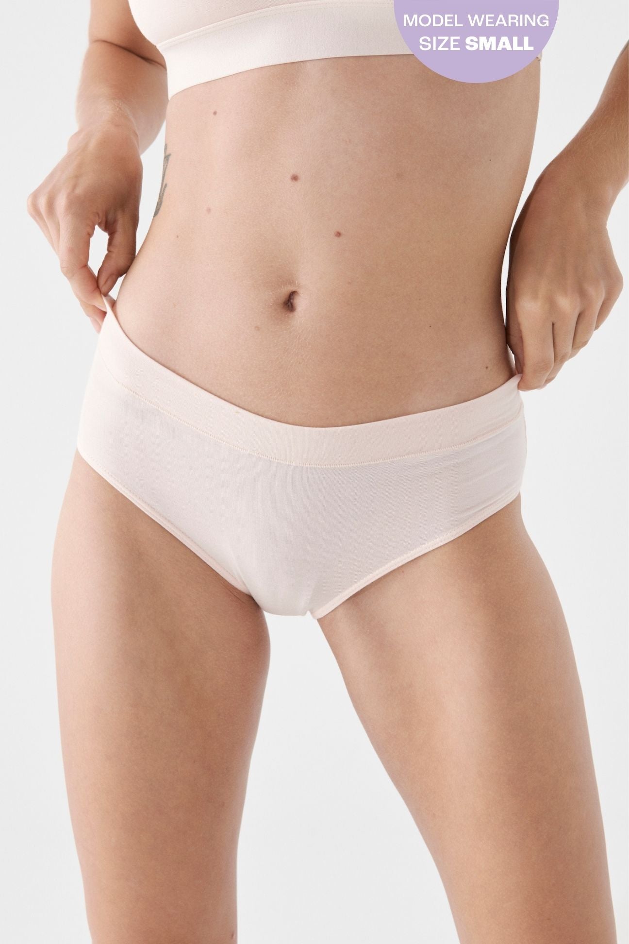 The Brief - Blush, Undies - First Thing Underwear