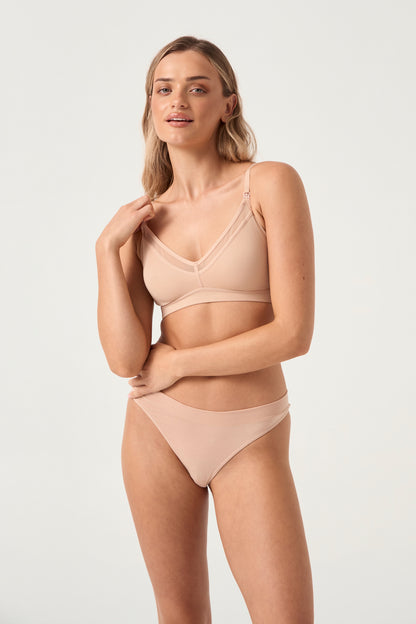 The Maternity Bra - Sand