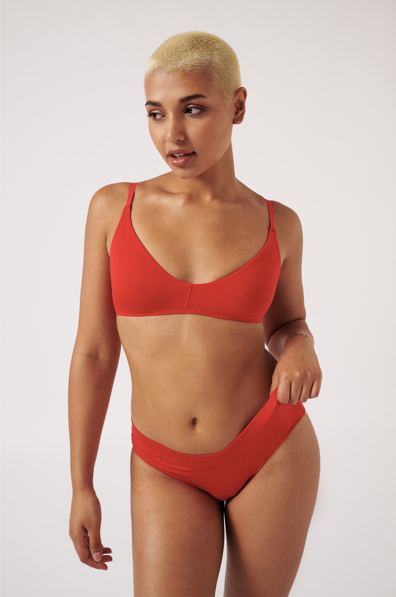 The Bralette - Cherry Limited Edition, Bras - First Thing Underwear