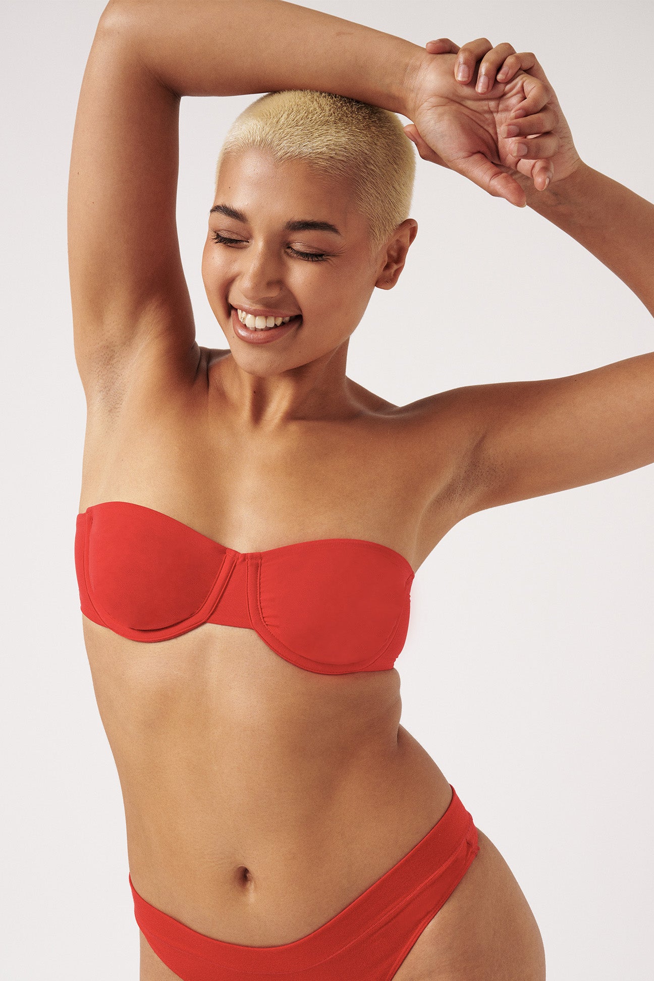 The Strapless - Cherry Limited Edition, Bras - First Thing Underwear