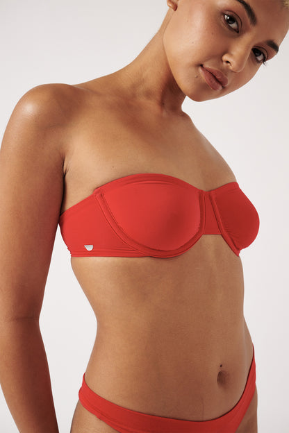 The Strapless - Cherry Limited Edition, Bras - First Thing Underwear