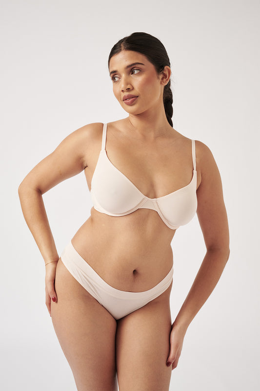 The Everyday - Blush, Bras - First Thing Underwear