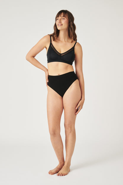 The Maternity Bra - Black, Bras - First Thing Underwear