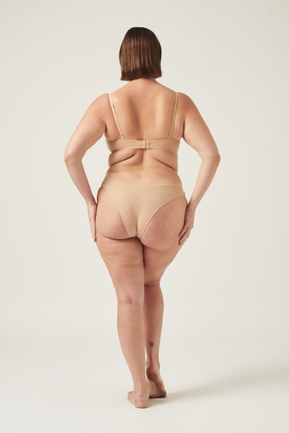 The Bikini - Sand, Undies - First Thing Underwear