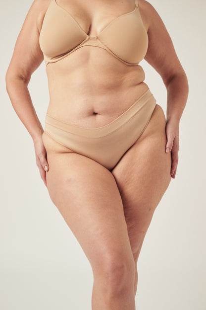 The Bikini - Sand, Undies - First Thing Underwear