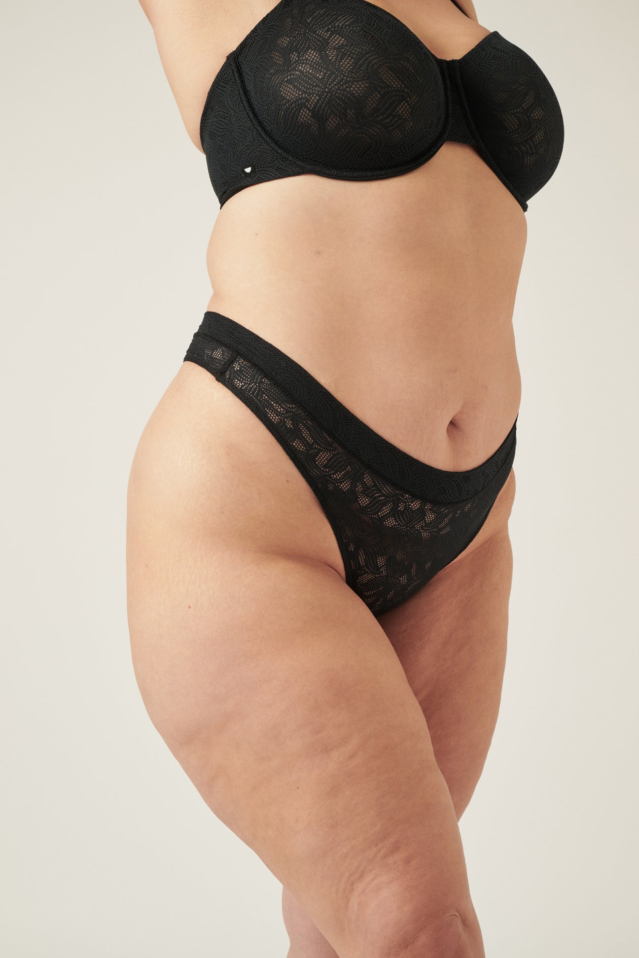 The Lace G-String - Black, Undies - First Thing Underwear