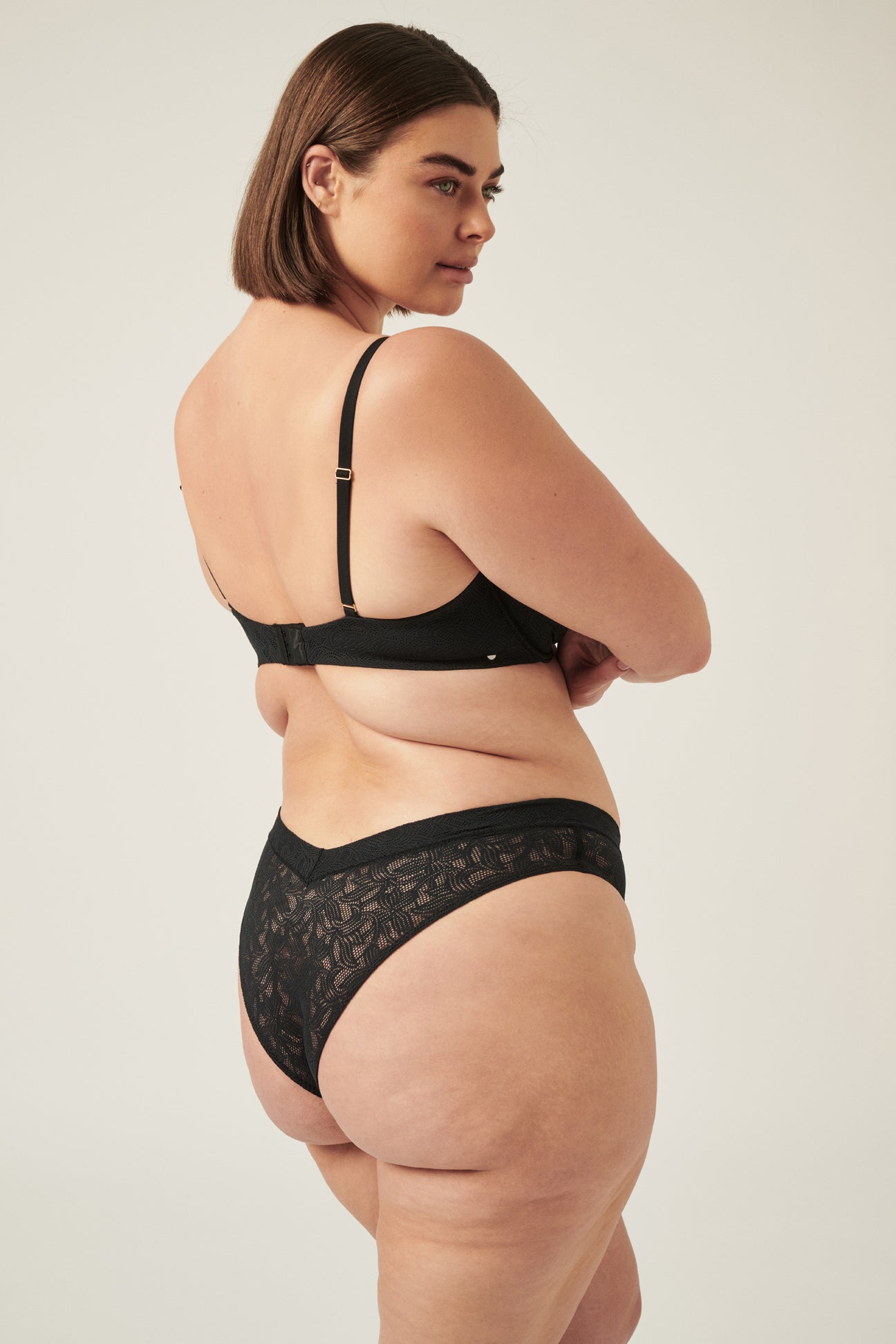 The Lace Everyday Bra - Black