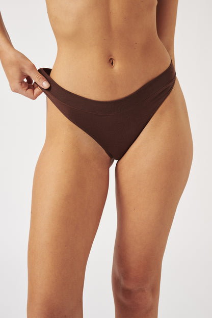 The G-String - Umber, Undies - First Thing Underwear