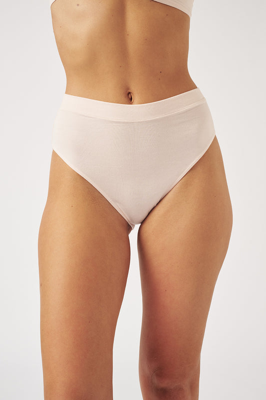 The Highwaist - Blush, Undies - First Thing Underwear