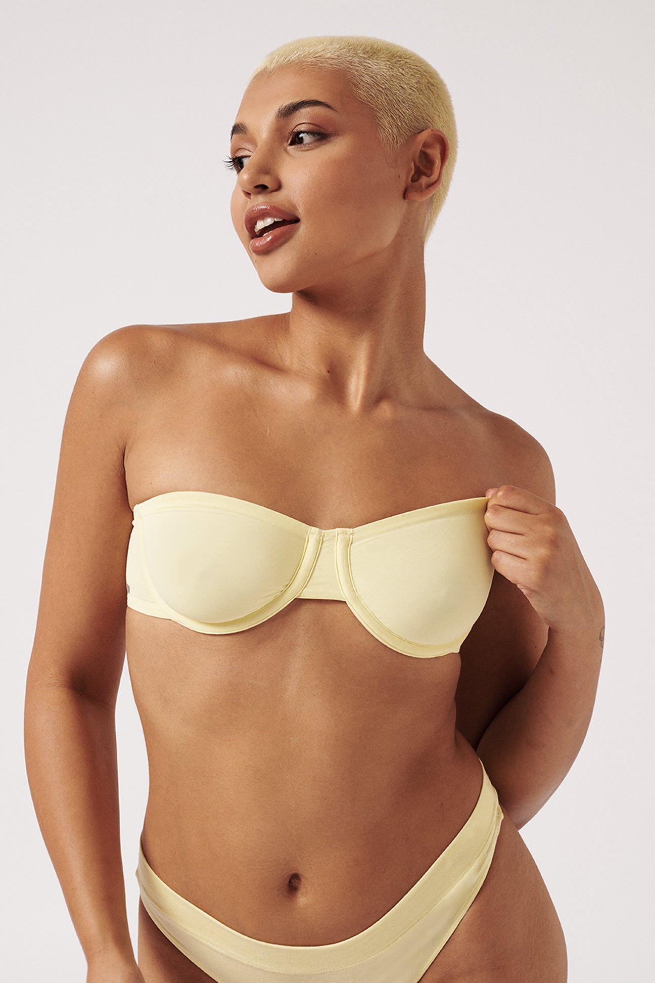 The Strapless - Lemon Limited Edition, Bras - First Thing Underwear