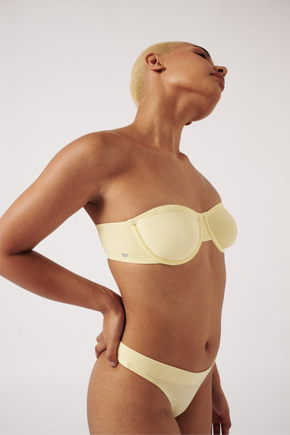 The Strapless - Lemon Limited Edition, Bras - First Thing Underwear