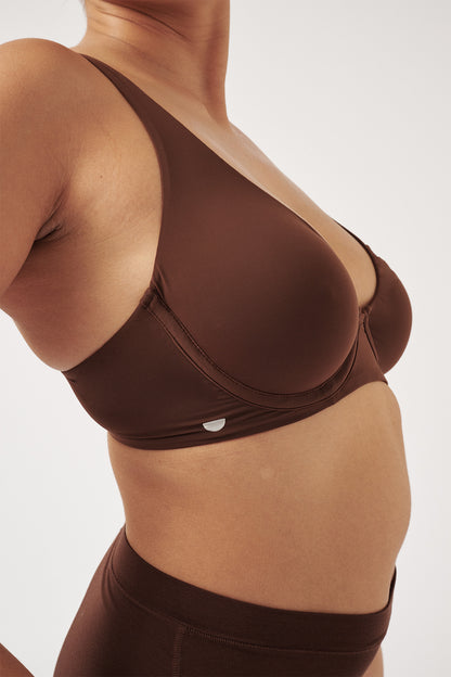 The Plunge - Umber, Bras - First Thing Underwear