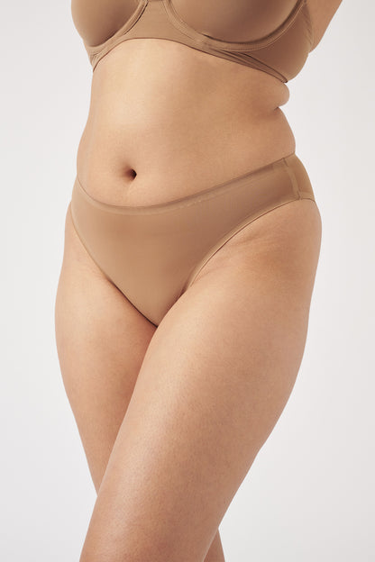 The Seamless Bikini - Taupe