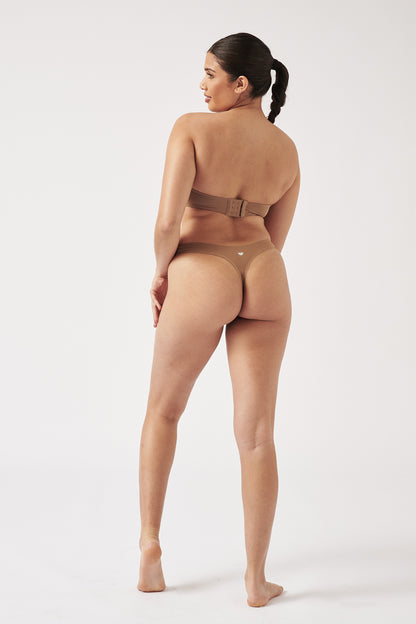 The Seamless G-String - Taupe