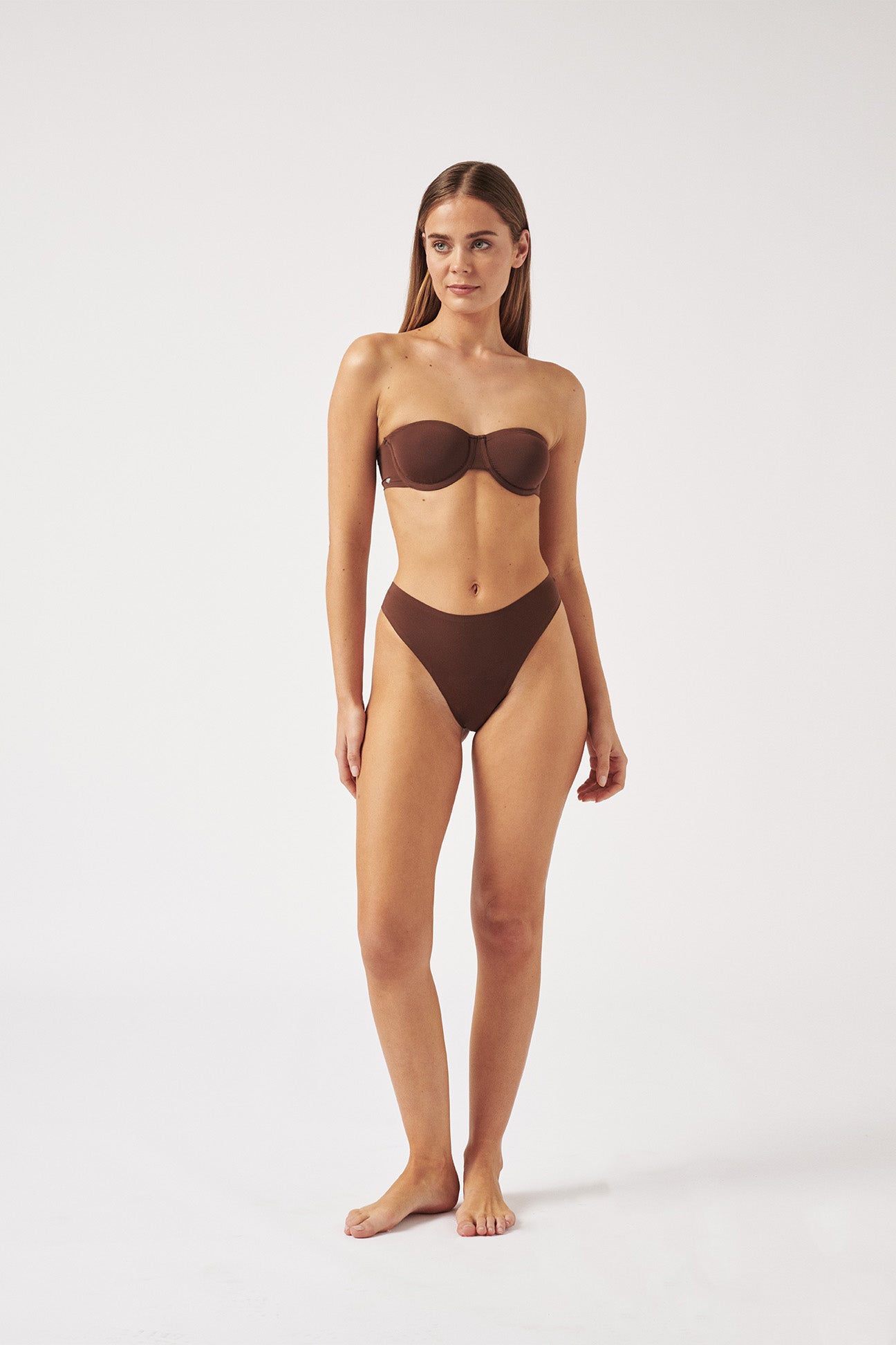 The Seamless Highwaist G-String - Umber