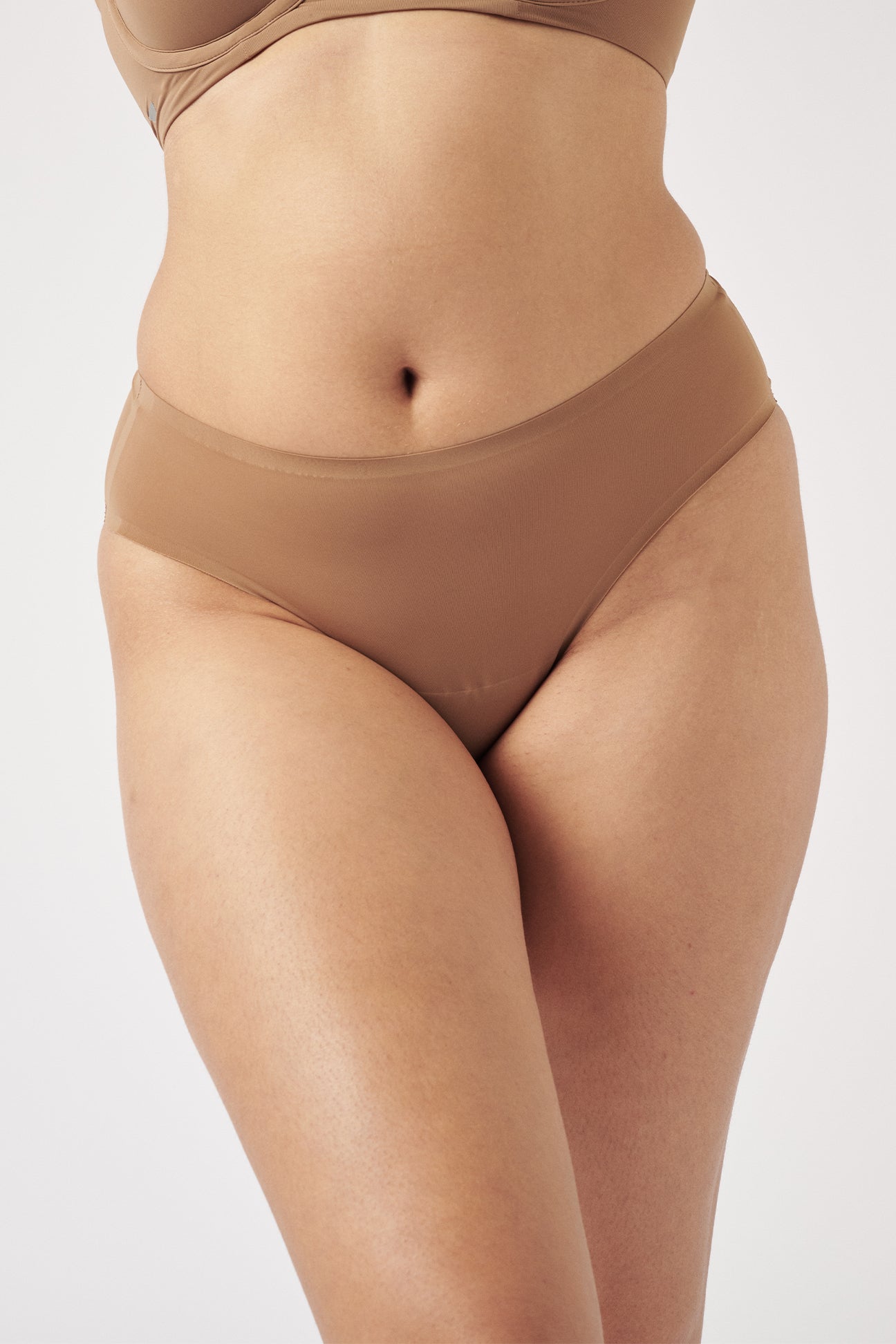 The Seamless Highwaist - Taupe