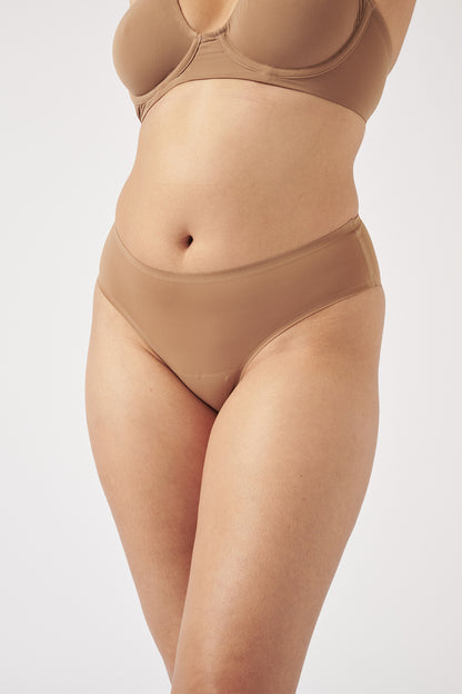 The Seamless Highwaist - Taupe