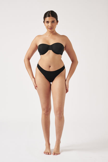 The Strapless - Black, Bras - First Thing Underwear