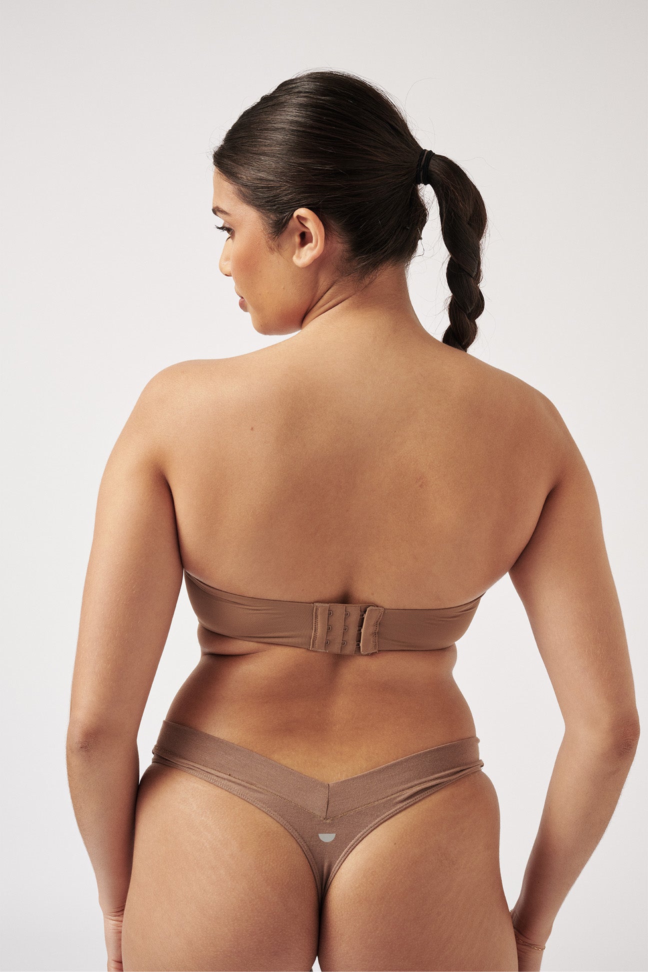 The Strapless - Taupe, Bras - First Thing Underwear