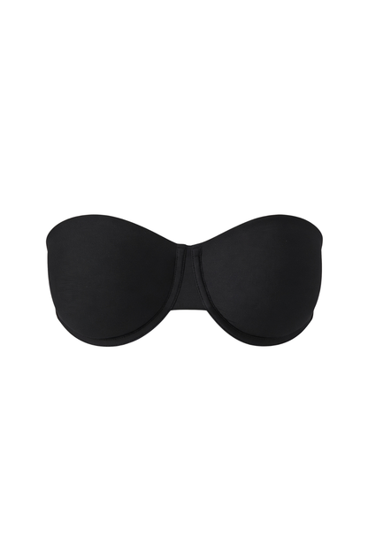 The Strapless - Black, Bras - First Thing Underwear