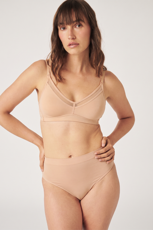 The Maternity Bra - Sand